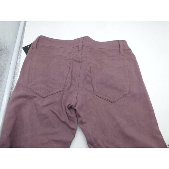 Black Hearts Brigade Women’s Ponte Pants, Mauve Wine, Size 25 - Picture 4 of 7